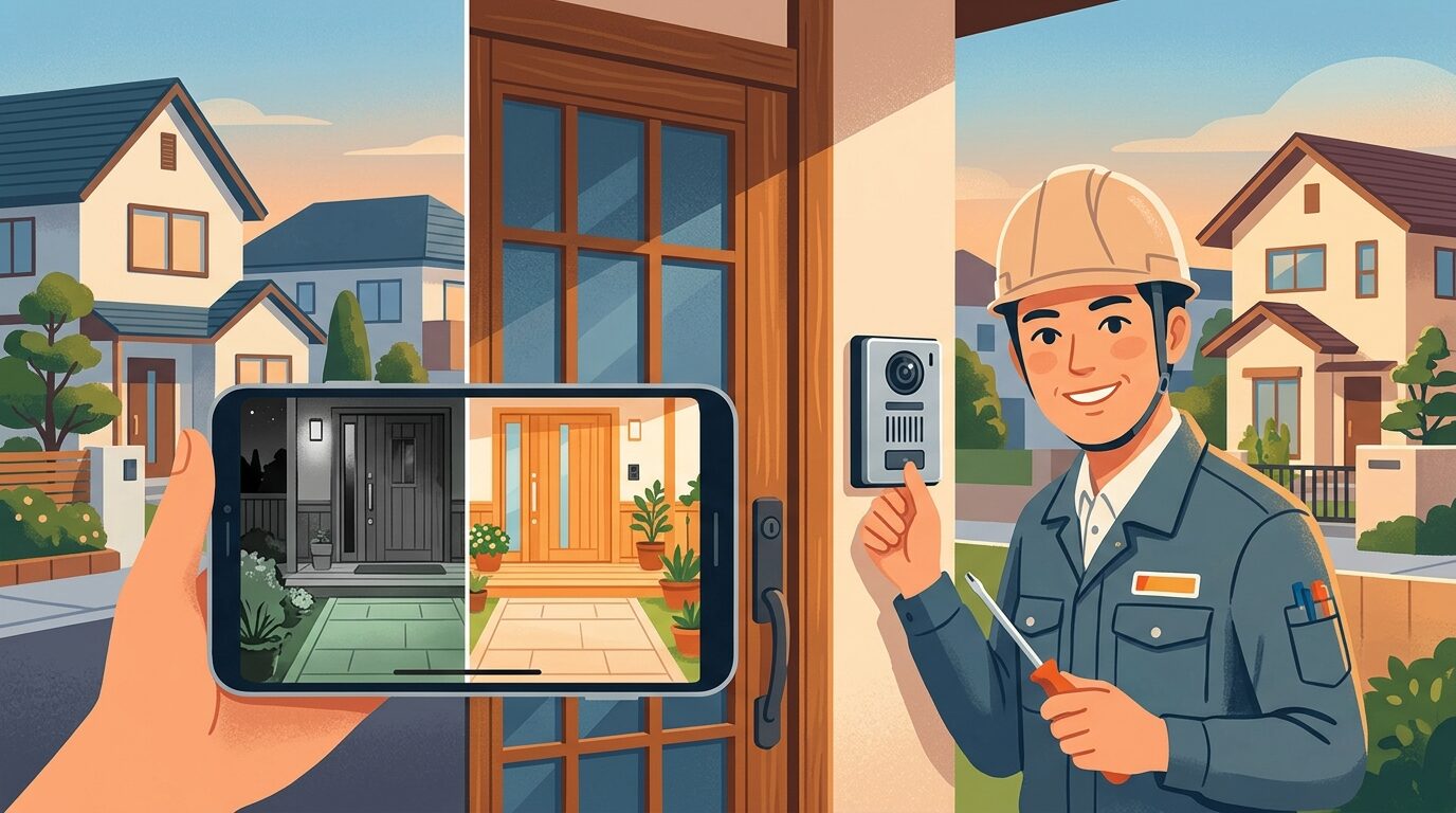 玄関のインターホンが「防犯カメラ」になる時代｜Ring 防犯ドアホン プロを電気工事士が解説