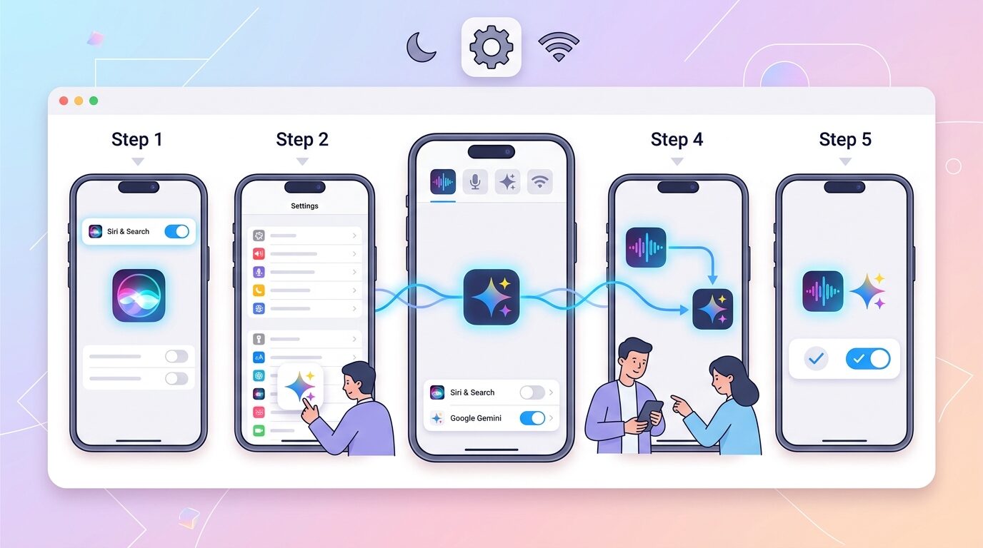 【保存版】Gemini版Siriの設定方法｜iOS 26.4で迷わない手順ガイド