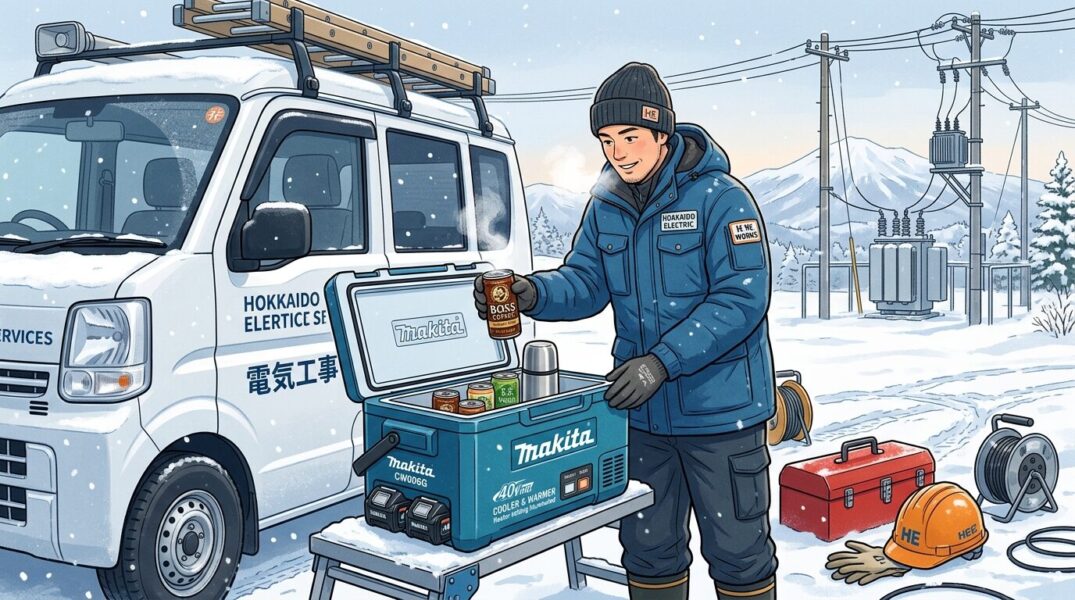 CW006Gの「冬の保温活用」イメージ