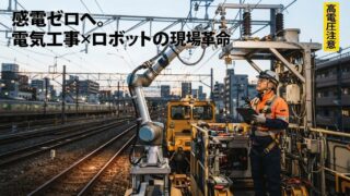 感電ゼロの現場へ。電気工事にロボット導入、JRが動いた本当の理由と使える補助金