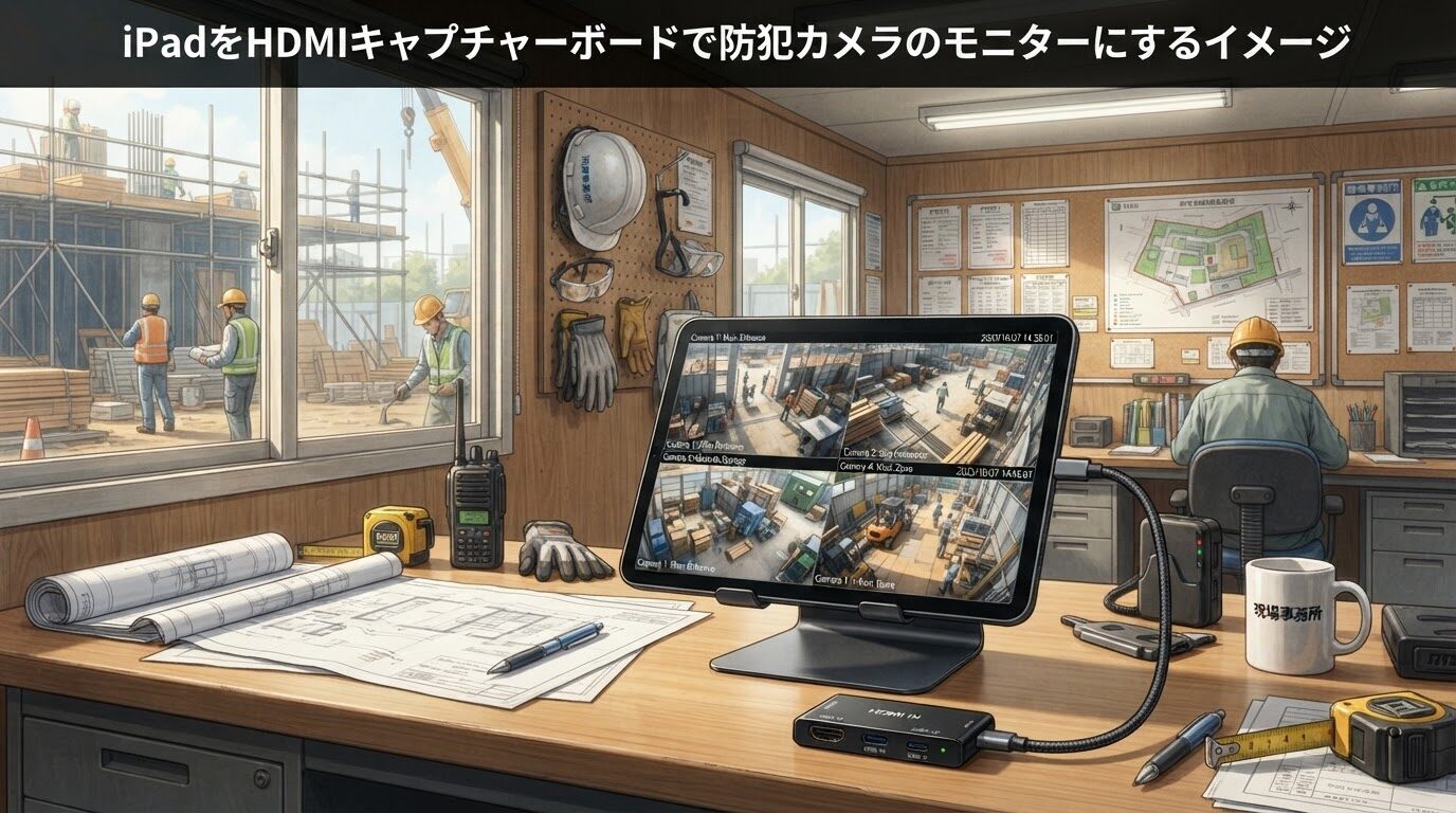 iPadを防犯カメラ・レコーダーのモニターにする方法｜Orion・Dongled完全ガイド